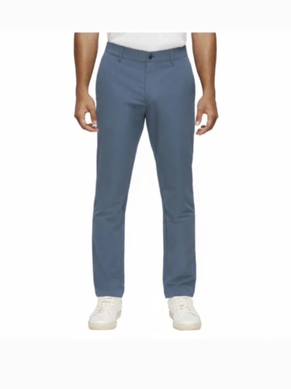 Banana Republic China Blue Performance Chino Dress Golf Tech Pant Size 38x29